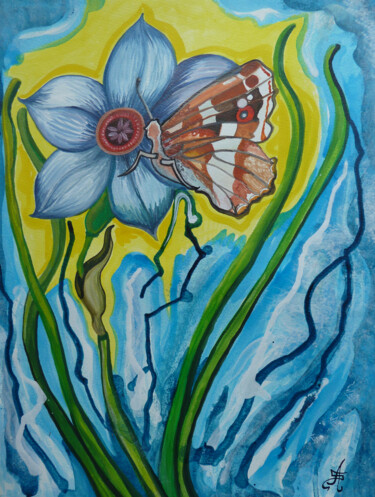 La Narcisse des poètes et le papillon